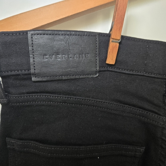 Everlane Women's The Way-High Skinny Jean Size 30 Black Organic Cotton Grunge - Picture 8 of 11